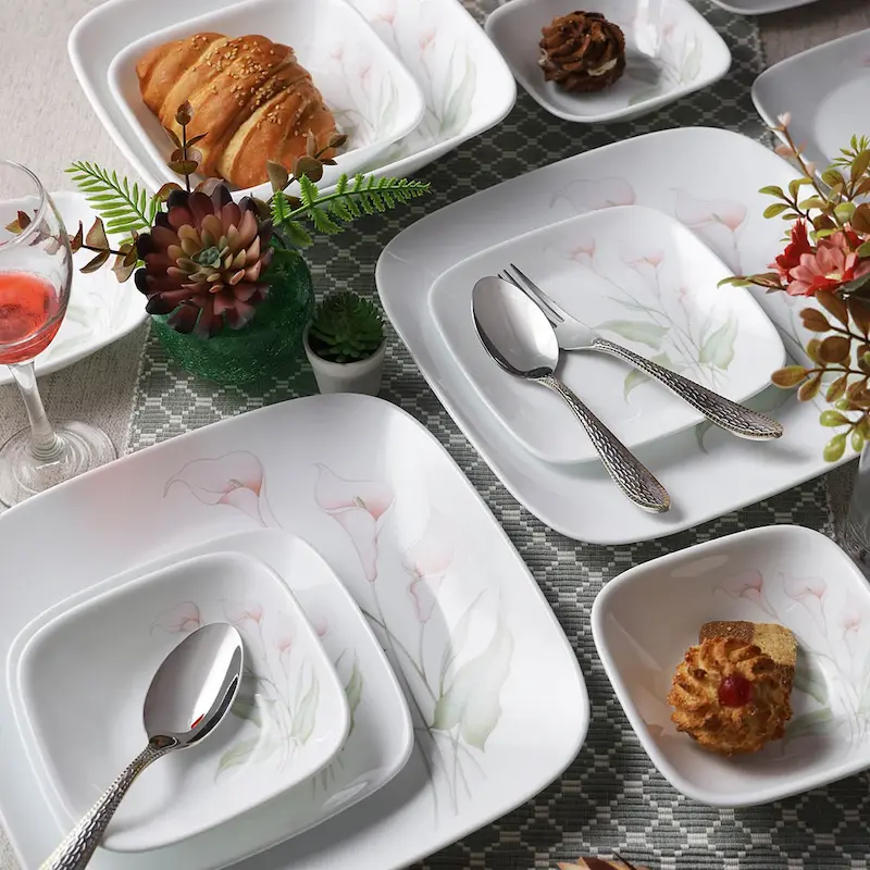 سرویس 32 تکه مربع لیلی وایل corelle