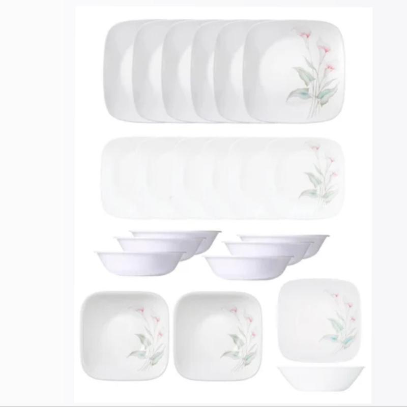 سرویس 32 تکه مربع لیلی وایل corelle