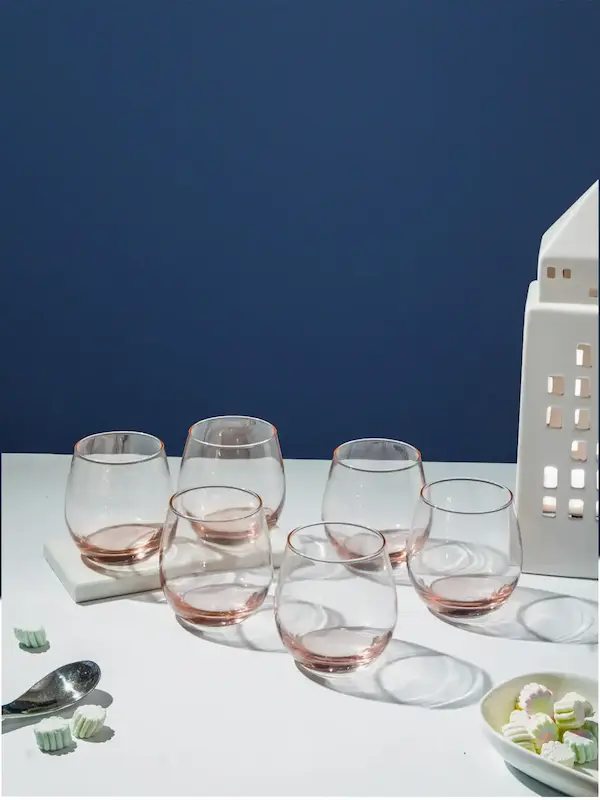 نیم لیوان Maine salmon pink Luminarc