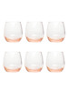 نیم لیوان Maine salmon pink Luminarc