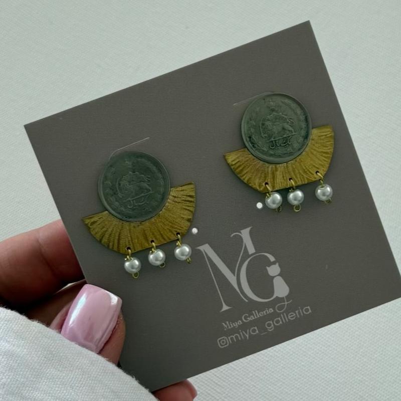 گوشواره سکه کد ۱۰۶