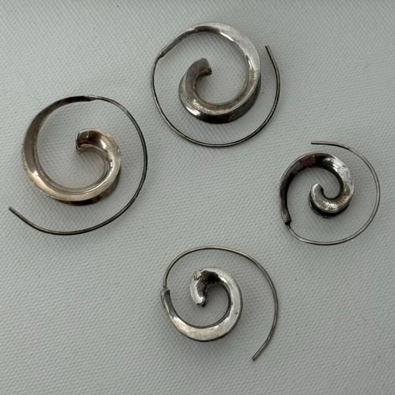 گوشواره اسپیرال بوهو کد ۸
