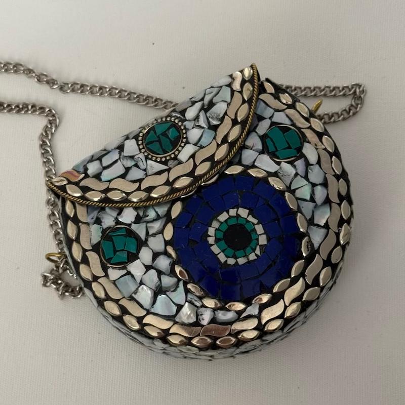 کیف دستساز برنج و صدف