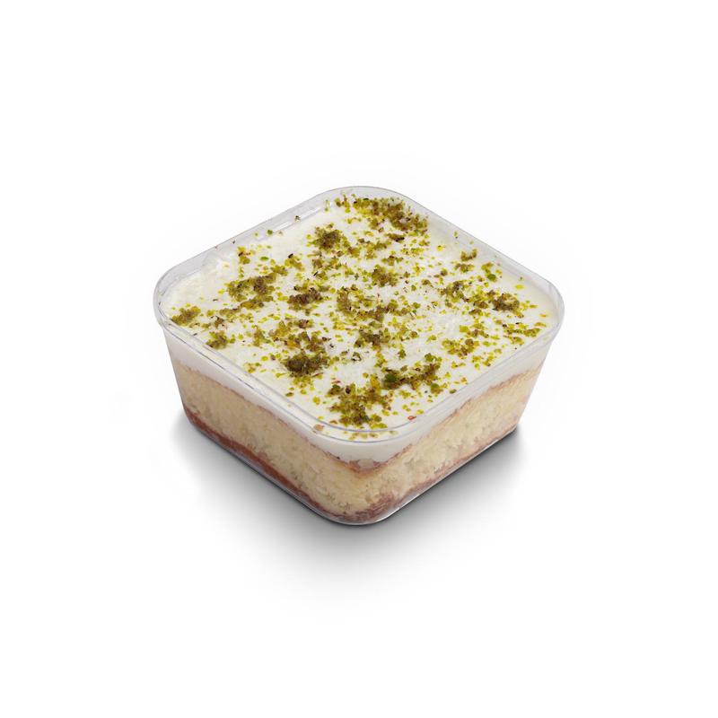 کیک سه شیر (ظرف کریستالی 200 گرمی)  _ کد | DE-06-02