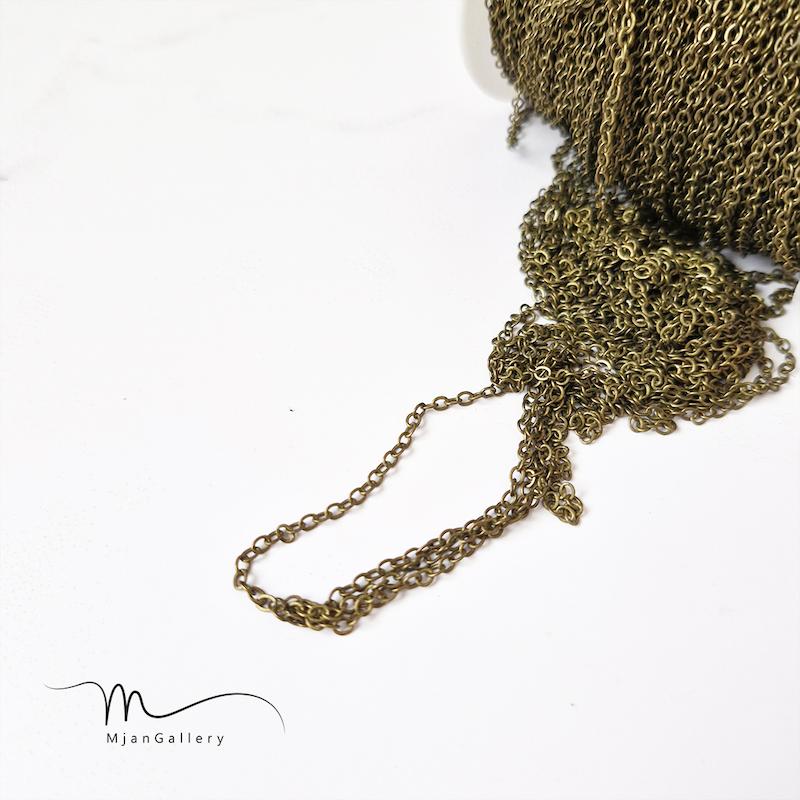 M0169 _ گردنبند سنتی گل شاه عباسی ( منجوق میوکی )