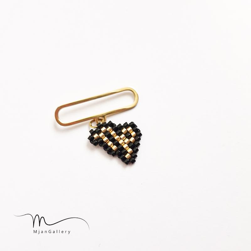 M0050 _ آویز ساعت ایواچ ماه تولد ( منجوق میوکی )