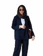 کت پاریس سرمه ای