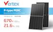 پنل خورشیدی TRINA 650-670W BIFACIAL