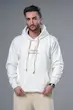 هودی طرح دار Alexander WANG مردانه | پارچه دورس سه‌نخ خارخورده داخل کرک 🇨🇳