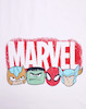 پک 4 عددی تیشرت سفید 3 تا 6 سال طرح Marvel کد 1600