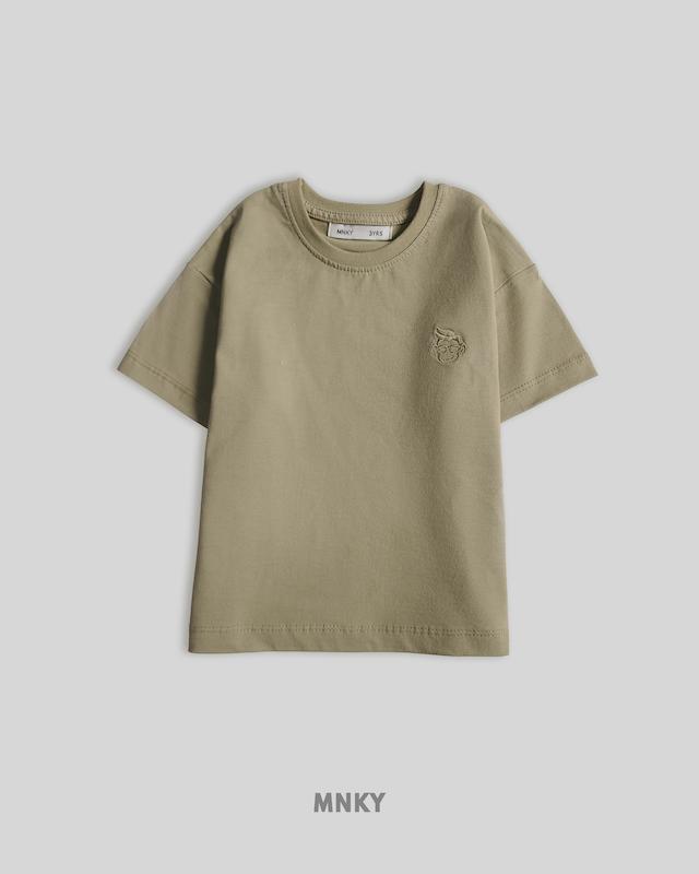 پک 4 عددی تیشرت ساده رنگ زیتونی تیره کد 1665