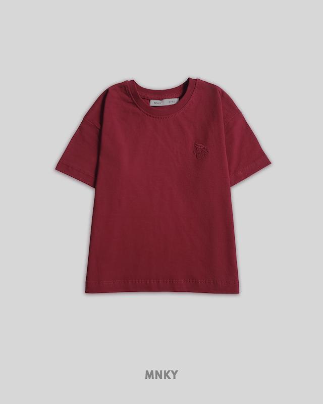 پک 4 عددی تیشرت ساده رنگ چری کد 1658