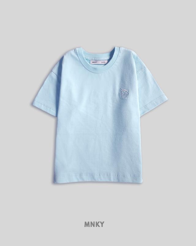 پک 4 عددی تیشرت ساده رنگ آبی آسمانی کد 1664