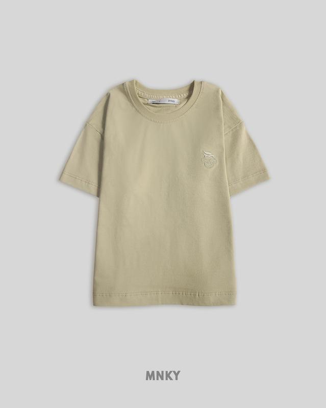 پک 4 عددی تیشرت ساده رنگ زیتونی روشن کد 1656