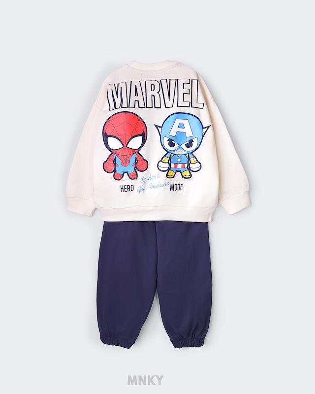 ست دورس و شلوار بچگانه Spiderman | مناسب 3 تا 6 سال | کد 1771