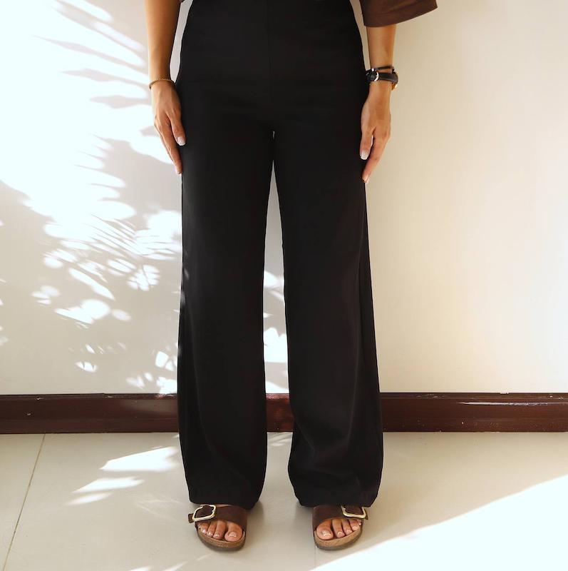 شلوار کرپ بگ از بالا گشاد کد 777