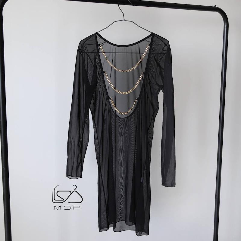 رومایویی حریر مشکی