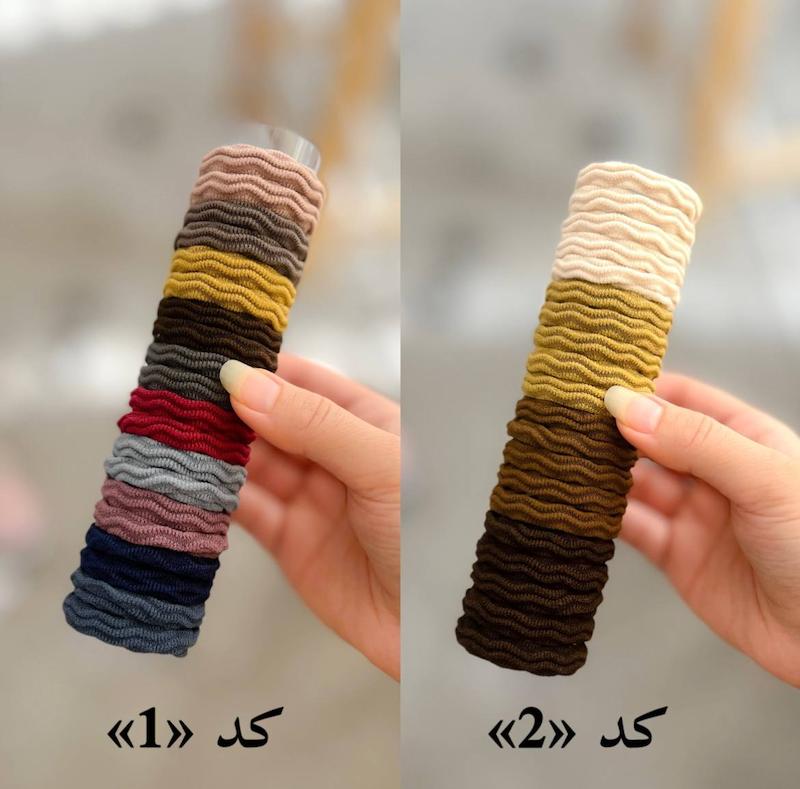 پک کش حوله‌ای استوانه