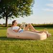تشک بادی موجی اتوماتیک گرین لاین همراه با پمپ شارژی Inflatable Air Mattress Sofa