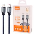کابل شارژ تایپ سی به لایتنینگ فست شارژ 30 وات الدینیو LC441i طول 1 متر