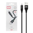 کابل شارژ لایتنینگ فست شارژ 2.1 آمپر ارلدام EC-121i طول 1 متر