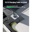 شارژر فندکی فست شارژ Anker 67w همراه با کابل