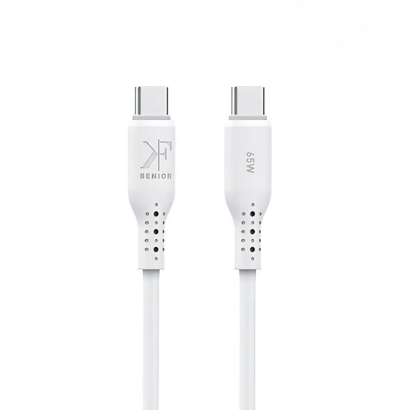 کابل شارژ کی اف 65w دو سر تایپ سی S19