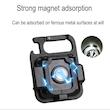 چراغ قوه شارژی مدل Light Keychain LED با نور مهتابى COB بدنه فلزى ضدآب و ضدضربه، مگنت دار، دربازكن چندمنظوره و سه حالت نوردهی