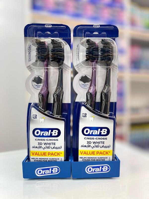 مسواک 2 قلو ذغالی