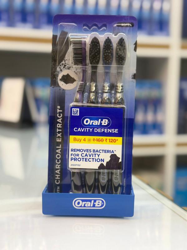 مسواک 4 قلو ذغالی