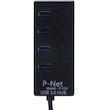 هاب 4 پورتUSB3.0 پی نت (P-net) مدل P-218