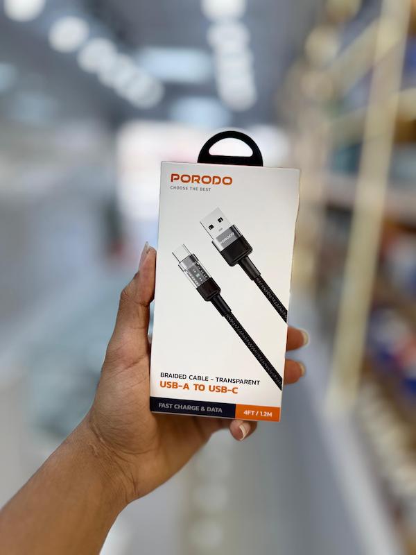 كابل شفاف PRODO BRAIDED