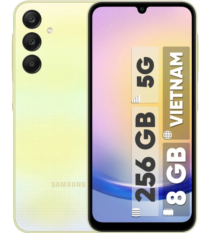 گوشی موبايل سامسونگ مدل Galaxy A25 5G ظرفیت 256 گیگابایت رم 8 گیگابایت
