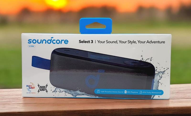 اسپیکر بلوتوثی قابل حمل انکر مدل Soundcore Select 3-A3172