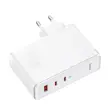 شارژر دیواری 140 وات باسئوس مدل Baseus GaN5 Pro Fast Charger 2C+U 140W EU CCGP10020 با 2 خروجی USB-C و 1 خروجی USB به همراه کابل دو سر USB-C با گارانتی 24 ماهه شرکتی