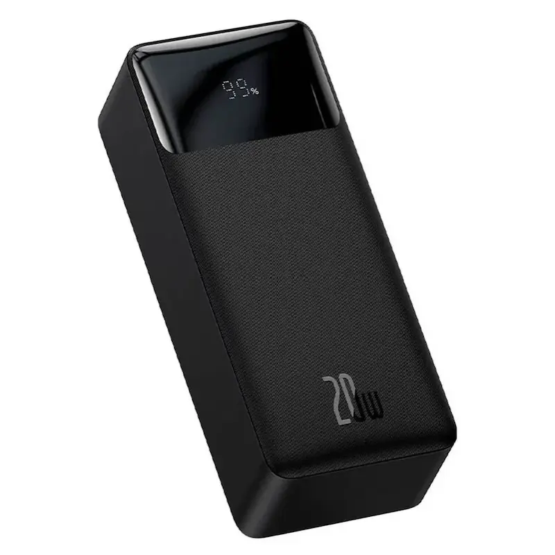 پاوربانک باسئوس 30000 میلی‌آمپری 20W مدلBaseus Bipow Digital Display PPBD050400 با گارانتی 24ماه شرکتی