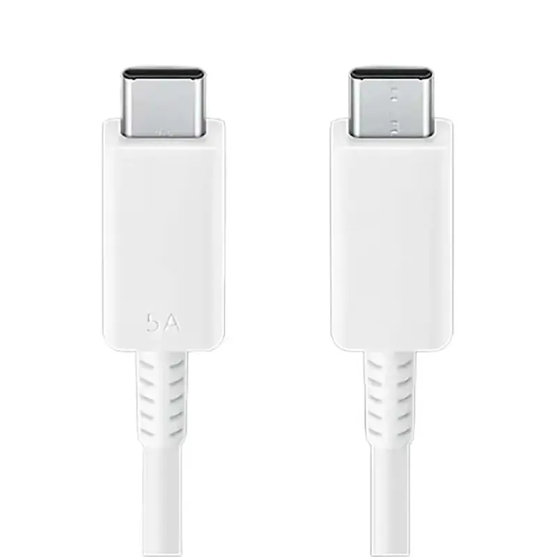 کابل شارژ USB-C به USB-C سامسونگ مدل Samsung EP-DX310 جریان 3 آمپر طول 1,8 متر