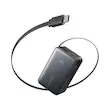 پاوربانک 10000 میلی آمپر انکر 45 وات مدل Anker A1638 با یک خروجی USB، یک خروجی USB-C و یک کابل متصل USB-C با گارانتی 18 ماهه شرکتی