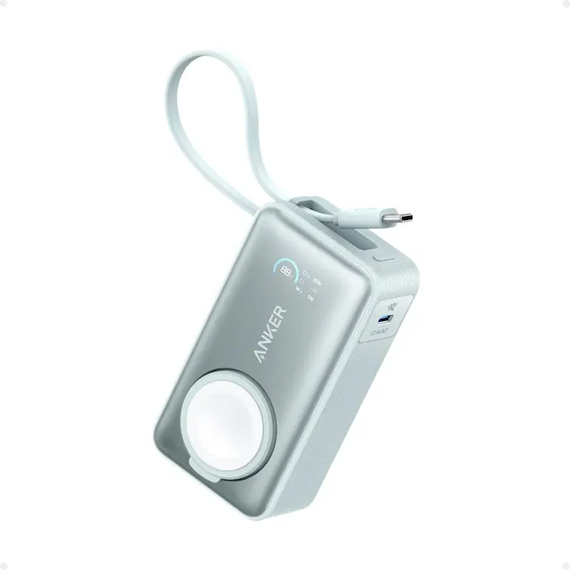 پاوربانک 10000 میلی‌ آمپری انکر 30 وات مدل Anker Nano Power Bank A1657 با گارانتی 18 ماهه شرکتی