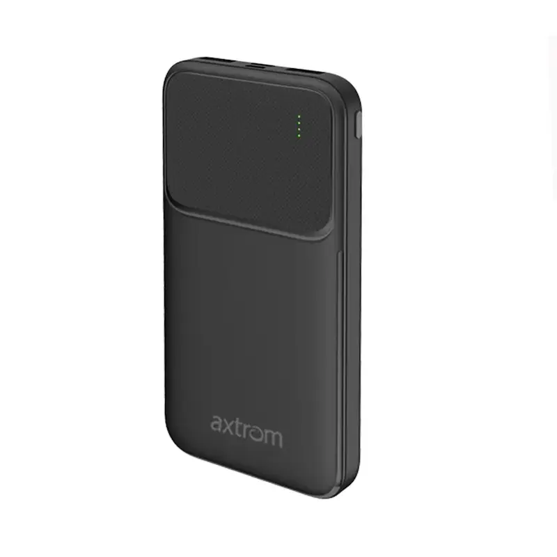 پاوربانک 10000 میلی‌آمپری اکستروم 10 وات مدل Axtrom APB10K10W-B با گارانتی 18 ماهه شرکتی