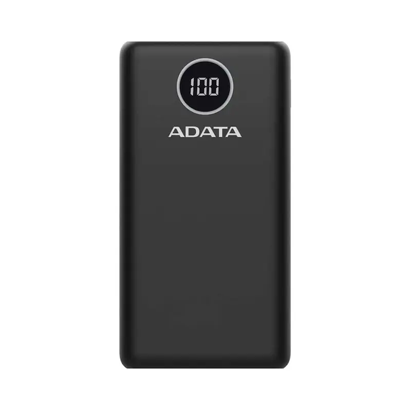 پاوربانک 20000 میلی‌آمپر ای دیتا 18 وات مدل Adata P20000QCD با گارانتی 18 ماهه شرکتی