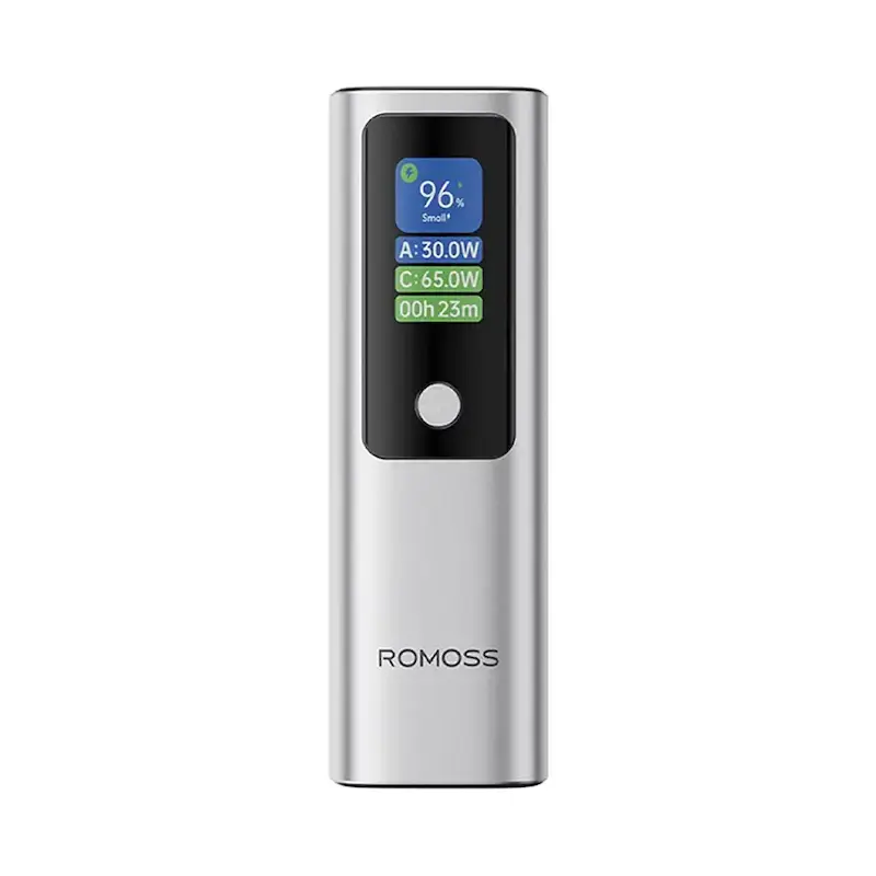 پاوربانک 10000 میلی آمپر روموس 130 وات مدل Romoss PPU10-128 با گارانتی 12 ماهه شرکتی