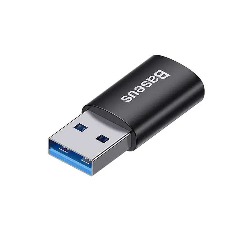 مبدل OTG تبدیل USB 3.1 به Type-C باسئوس مدل Baseus Ingenuity Series Mini OTG Adaptor با گارانتی 24 ماهه شرکتی