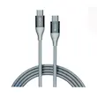 کابل شارژ کنفی USB-C به USB-C کیو سی وای مدل QCY DC22 توان 100 وات طول 1.2 متر با گارانتی 18 ماهه شرکتی