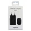 شارژر دیواری 25 وات اورجینال سامسونگ مدل SAMSUNG EP-TA800 دو پین با گارانتی 18 ماهه شرکتی