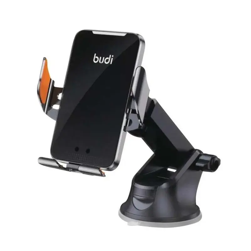پایه نگهدارنده و شارژر 15 وات بی سیم موبایل بودی مدل Budi CM550B با گارانتی ۱۸ ماهه شرکتی (۶ ماه تعویض)