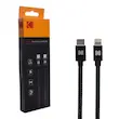 کابل شارژ کنفی USB-C به لایتنینگ کداک 20 وات مدل Kodak USBC-5924 طول 2 متر با گارانتی 6 ماهه شرکتی
