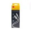 کابل شارژ USB به USB-C کداک 3 آمپر مدل Kodak USBC-5919 طول 1 متر با گارانتی 6 ماهه شرکتی