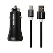 شارژر فندکی 20 وات کلومن مدل Koluman KC-C02 با دو خروجی USB به همراه کابل USB-C با گارانتی 12 ماهه شرکتی