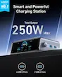 هاب شارژ ۶ پورت انکر 250 وات Anker Prime Charger GaN Charging Station A2345 با گارانتی 18 ماهه شرکتی